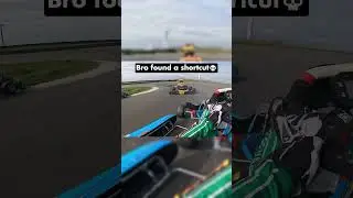 Bro thought it was Mario Kart💀 #f1 #karting #racing #onboard #cars