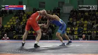 74 кг. 1/4 финала. Богатырев Руслан (Россия) - Бижоев Тимур (Россия)