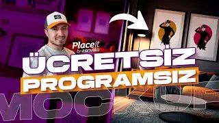 Ücretsiz ve Programsız Çerçeve Mockup'ları ⭐ Placeit
