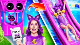 Мы построили секретный Аквапарк CATNAP! Меня удочерили Улыбающиеся Твари! Poppy Playtime Chapter 3!