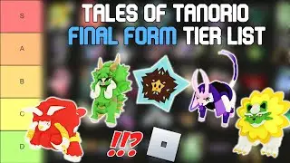 Tales of Tanorio Final Form Tier List | Roblox Tier Lists