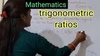 Trigonometric ratios and trigonometric identity|what is trigonometric ratios|trigonometry|math