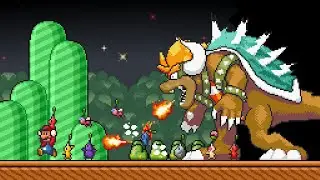 Pikmin in Super Mario Bros 3! (part 2)