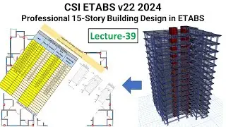 39. CSI ETABS v22 2024: Check Model In Etabs - Building Overturning Moment Check in etabs