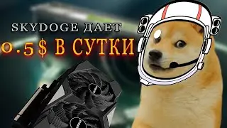 SKYDOGE дает доходность 0.5$ в сутки | майнинг ферма 2023