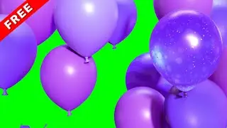 Top 3 BALLON BOOM green screen