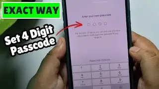 How to Set 4 Digit Passcode on iPhone (2024 New Update)