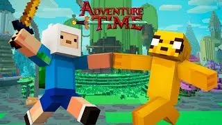 MINECRAFT PERO ES HORA DE AVENTURAS