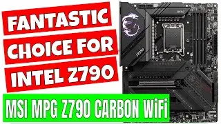 MSI Z790 Carbon WiFi PCIe Gen5 High End Intel Performance Motherboard