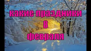 какой сегодня праздник? \ 8 февраля \ праздник каждый день \ праздник к нам приходит \ есть повод
