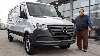 2019 Mercedes-Benz Sprinter 1500 Van (Highway Test) tour with Kurt