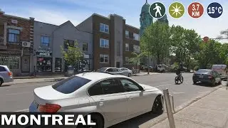 Walking in Montreal Rosemont Neighborhood 2021
