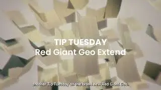 Quick Tip - Extend vs Size on Planes in Red Giant Geo