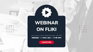 Fliki Webinar: Create Videos 10x faster with AI