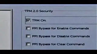 How To Enable the TPM (Trusted Platform Module) On Dell PC For Windows 11