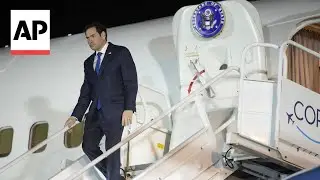 New US Secretary of State Marco Rubio arrives in Panama