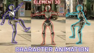 Element 3D | Character Animation - After Effects Tutorial