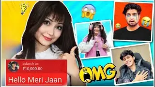 Ye kya hogya🌝🤣 Adarsh’s SUPERCHAT 🤣 & Funny OMEGLE Reaction