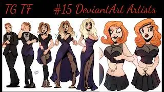 #15 Bimbofication - Male to Female - Feminization - TG TF ---  DeviantArt Artists - Grumpy-TG p3
