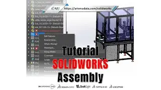 #tutorial #solidworks Serba-serbi tips and trik pada SOLIDWORKS assembly