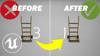 Combining Meshes Using UNION in Unreal Engine 5
