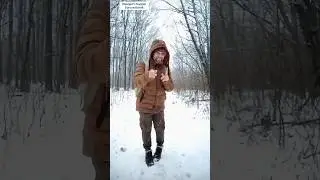 Классный стих-приветствие из заснеженного зимнего леса 🌳🖐️❄️😉