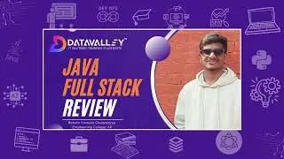 Java Full Stack Development Student Testimonials | Datavalley.ai 