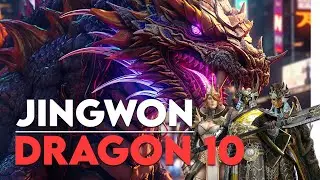 Dragon Hard 10 | 50 Second | Jingwon, Ruarc, Lyssandra | Raid: Shadow Legends