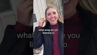 she’s listening to what!? 