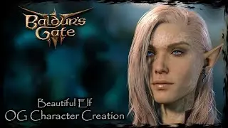 BALDUR'S GATE 3 || Beautiful Elf [Original Character 