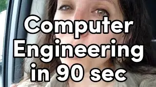 #computerengineering in 90 seconds - Your 4 year degree in under a minute and a half. #engineering