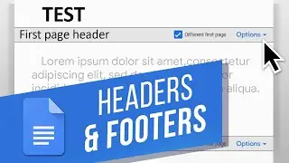 How to Add Headers & Footers in Google Docs | How to Edit or Remove Headers & Footers in Google Docs