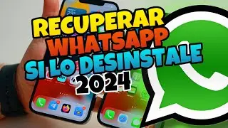 👉 Como RECUPERAR mi WHATSAPP SI lo DESINSTALE 🔥