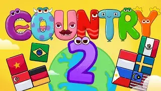 Where are you from song for kids (part 2) - country flag song