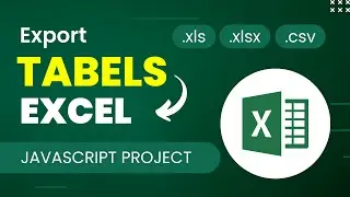 Export HTML table to excel | JavaScript download data as CSV