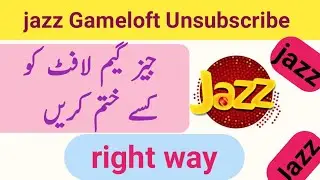 jazz Gameloft Unsubscribe Code 2023 || How To Jazz Deactivate Gameloft | Jazz Gameloft Unsub