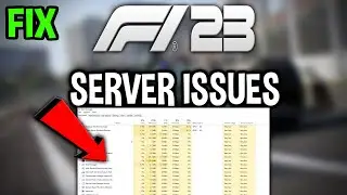 F123 – How to Fix Cant Connect to Server – Complete Tutorial