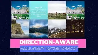 How To  Create Image Overlay Hover Effect Using | HTML CSS JavaScript