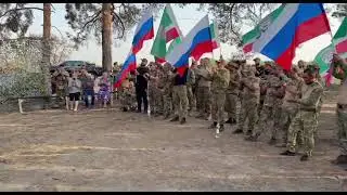 Влад Balu в зоне СВО в подразделение "СПЕЦНАЗ-АХМАТ" с песней "Родина"