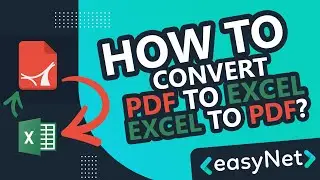 How to convert pdf to excel / excel to pdf 2021