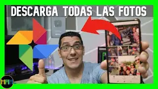 ✔️Como Descargar Todo De Google Fotos Muy Facil 📽 📱 Metodo Oficial de Google