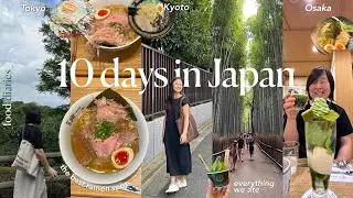 everything I ate in JAPAN 🇯🇵🍜🍣 | the BEST food spots | facing fear foods + food guilt on vacation