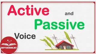 Active and Passive Voice Activity | EasyTeaching