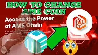 How to change AME token  to AME Coin