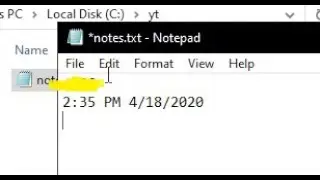 Tecq Mate | Take notes and auto insert current date time of notes | Windows Notepad Trick