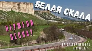 Поездка к Белой скале на электромобиле Nissan Leaf. Крутые заправки TES на трассе «Таврида»