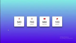how To Make Counter On websites Using HTML CSS and JavaScript |create counter up