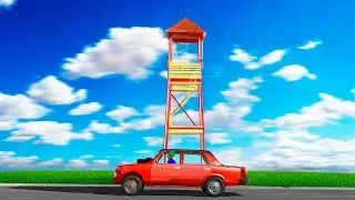 I BUILT THE TALLEST CAR IN THE LONG DRIVE