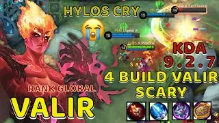 Valir Rank Global Brutal Damage | Vair Best Build 2022 | Build Top 1 Global Valir Gameplay- MLBB