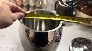 Measurements, Look, and Review of BrekX Ice Bucket with Scoop